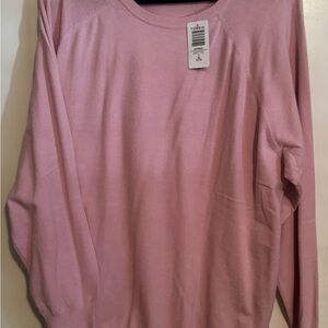 Torrid Soft Pink Crew Neck Sweater